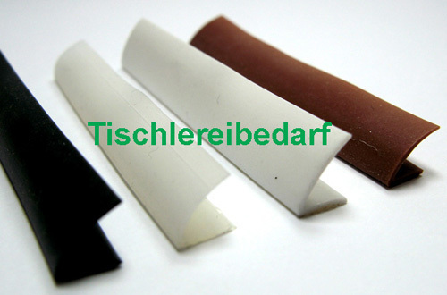 Dichtungen-Onlineshop - Dichtungsprofil sk 12 mm breit, für 3-5 mm Spalt,  2391, R022/2