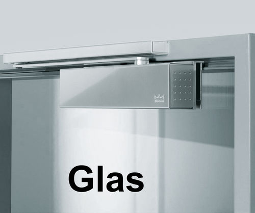 Dorma Türschließer TS 92 B für 8 bis 10 mm Glas in silber oder weiss