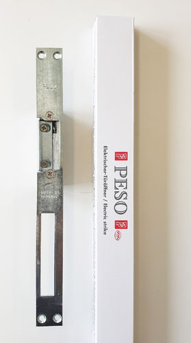 PESO 300 GA 6-12 V AC/DC elektrischer Türöffner mit Entriegelung und Flachschließblech