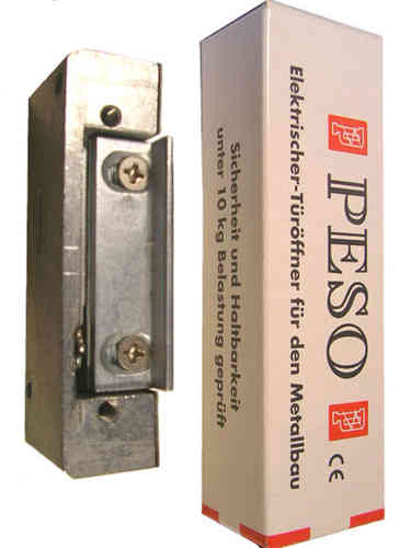 PESO 300 oAV 6-12 V AC/DC elektrischer Türöffner mit Entriegelung und Vorauslösung