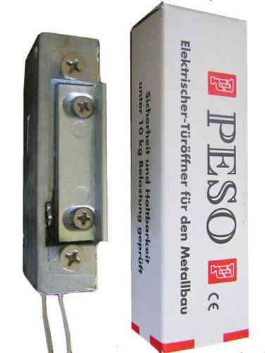 PESO 300 oAW 6-12 V AC/DC elektrischer Türöffner mit Entriegelung und Wassergeschützt