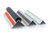 Mauerkantenschutz MS60 Aluminium + Rubbertex grau 60x60 mm x 100 cm Anfahrschutz