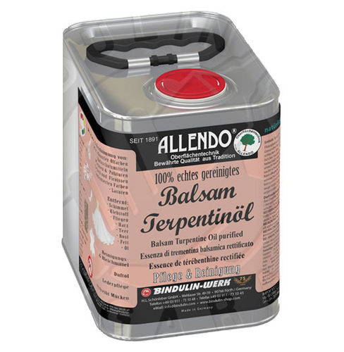 Allendo Balsam-Terpentinöl 2,5 Liter Balsam Terpentinöl Balsamterpentin