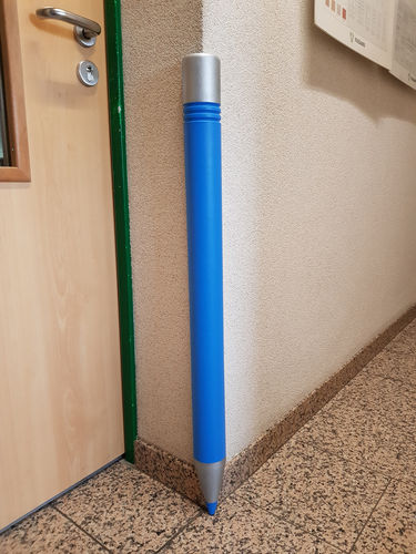 Kantenschutz Eckenschutz Corner Guard Pencil 100 cm Blau Bleistift