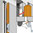 Montageprofil LP1 Nr. 901340  Alu eloxiert 2015 mm zum Anschrauben an Pendeltüren oder Paniktüren