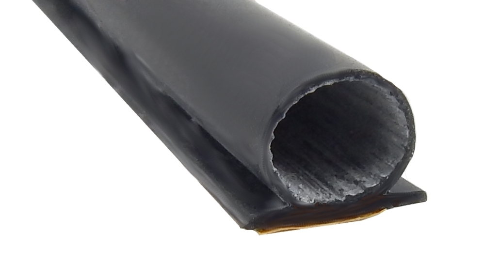 Gummidichtung selbstklebend Schwarz in 6 Grössen & 2 Formen Rechteckig oder  Rund zum auswählen (10x4mm, Rund)