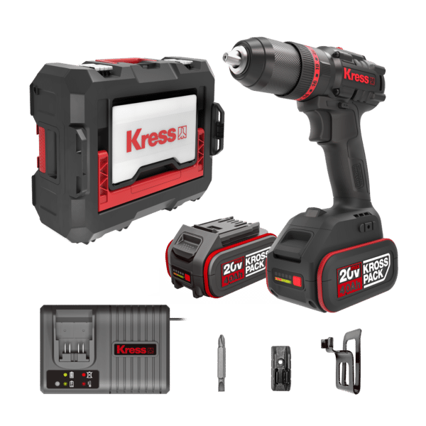 Kress 20V Schlagbohrschrauber Set 60Nm KUC30