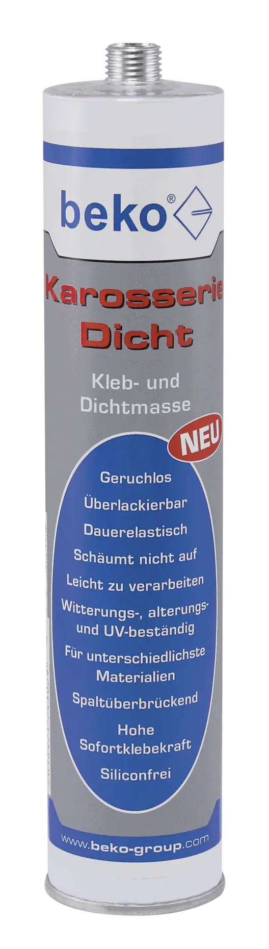 beko Karosserie-Dicht Kleb- und Dichtmasse 310 ml schwarz