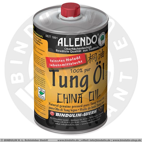 Allendo Tung-Öl 1 Liter