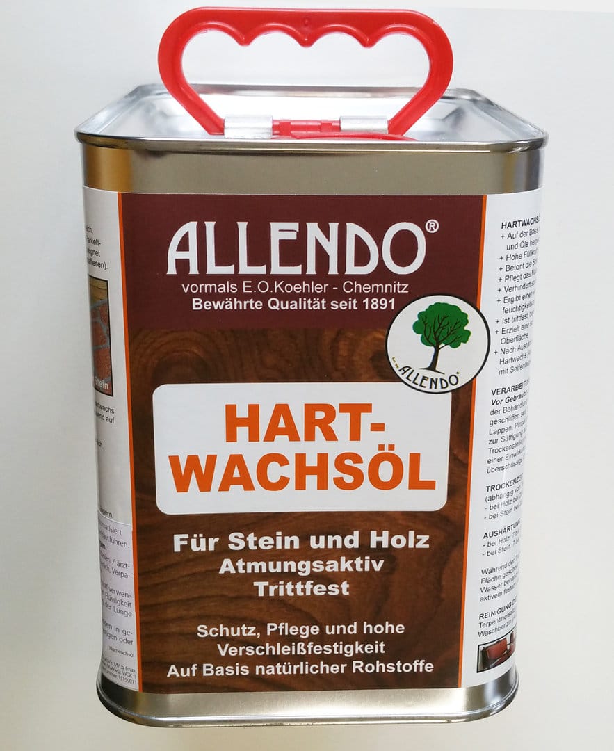 Allendo Hartwachs-Öl farblos 2.5 Liter