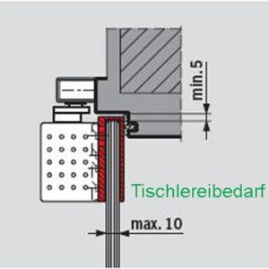 Türschließer Dorma TS 92 B Glas silber – Bild 3