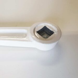 GSG Umlenkhebel DK 17/ Roto in weiß – Bild 2