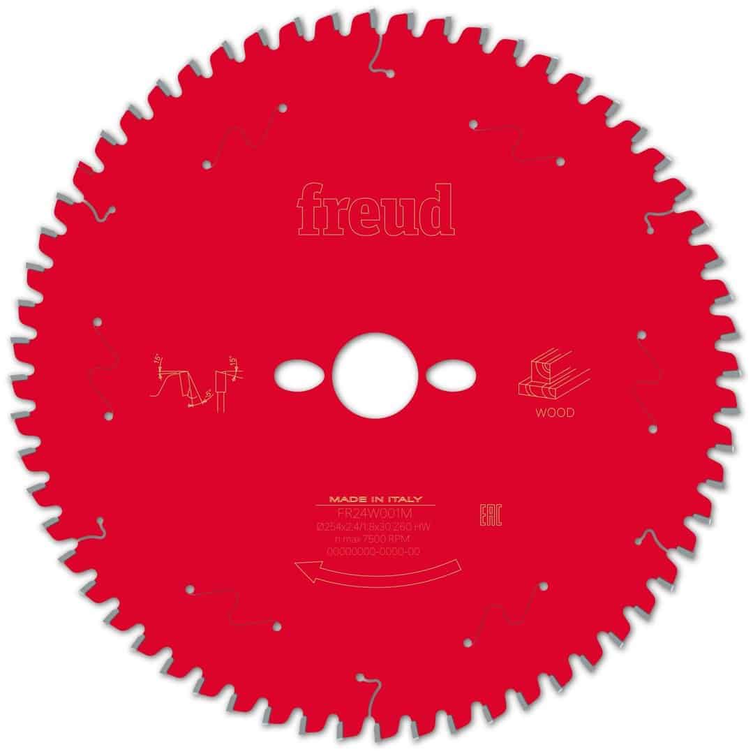 Kreissägeblatt für Holz – D254_B2.4_b1.8_d30 Z60 -5°