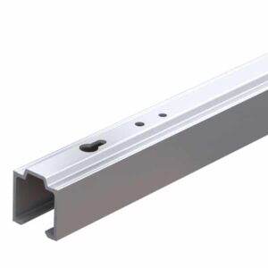 HELM 73DG-240G Schiebetürbeschlag Glas 240 cm Deckenmontage – Bild 3