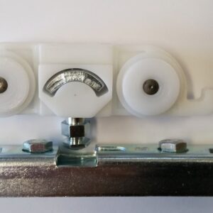 HELM 73ME-240S1 Schiebetürbeschlag 240 cm in Wand mit SmartStop für Türbreite bis 120 cm – Bild 9