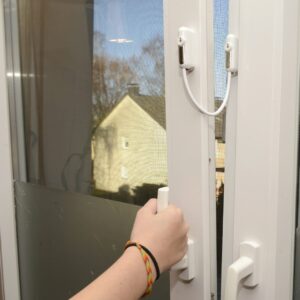 Fenstersicherung WA1 Window Alert weiß – Bild 5