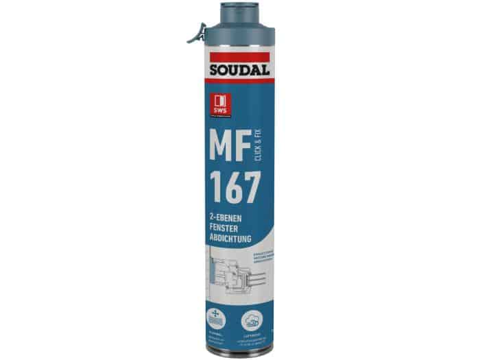 SOUDAL MF 167 CLICK & FIX Füll- und Dämmstoff mit Schnellwechselsystem