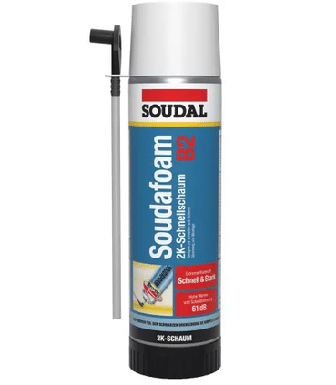 SOUDAL Soudafoam 2K B2 Profi-Adapterschaum – 400ml