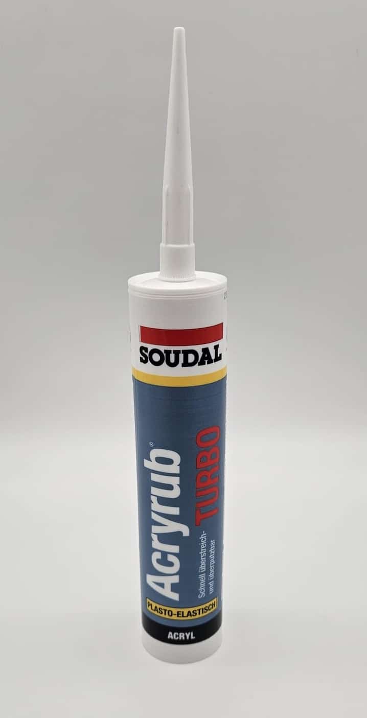 SOUDAL Acryrub TURBO – Maleracryl – weiss – 310ml
