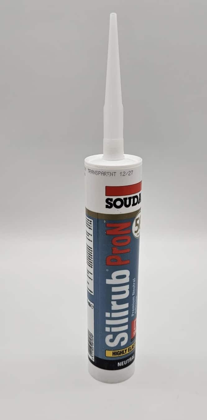 SOUDAL Silirub ProN – Neutralvernetzendes Bausilikon – transparent – 300ml