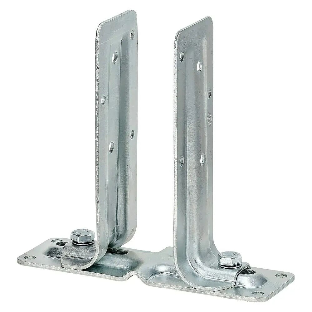 Stützenschuh seitenverstellbar 70-140 mm – 270 x 65 x 205 mm