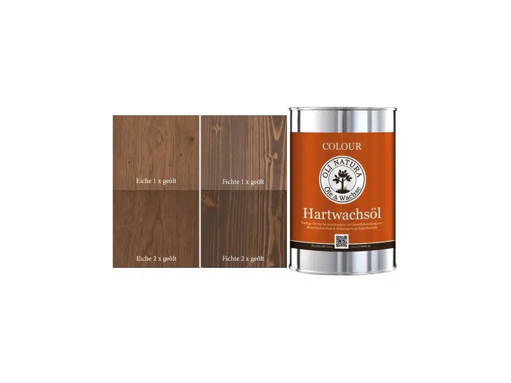 OLI NATURA COLOUR Hartwachsöl Coffee Brown 0.25 L