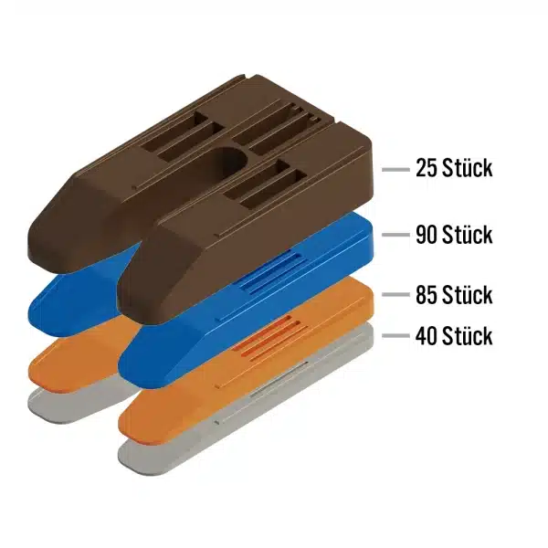Space® MT Abstandshalter Mischpackung – 240 Stück